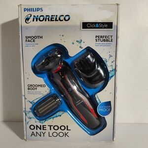 Philips Norelco Click&Style S738/82 Series Shave/Bread Trimmer/Body Grommer